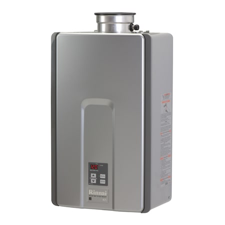 Rinnai HE+ 7.5 GPM 180,000 BTU Natural Gas Interior Tankless Water Heater RL75IN